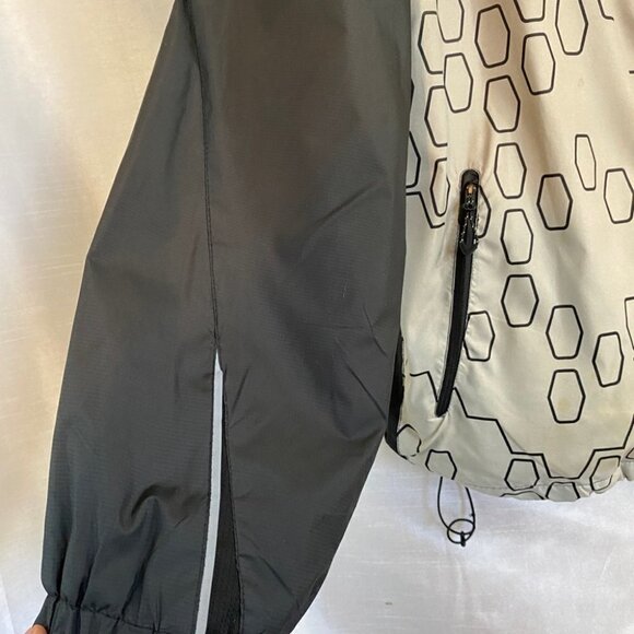 Whiteridge Silver and Black Windbreaker  Jacket Mens Lg X Series - Picture 6 of 16